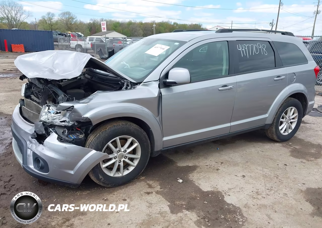 2017 Dodge Journey Sxt VIN:3C4PDCBG6HT581338 - 2