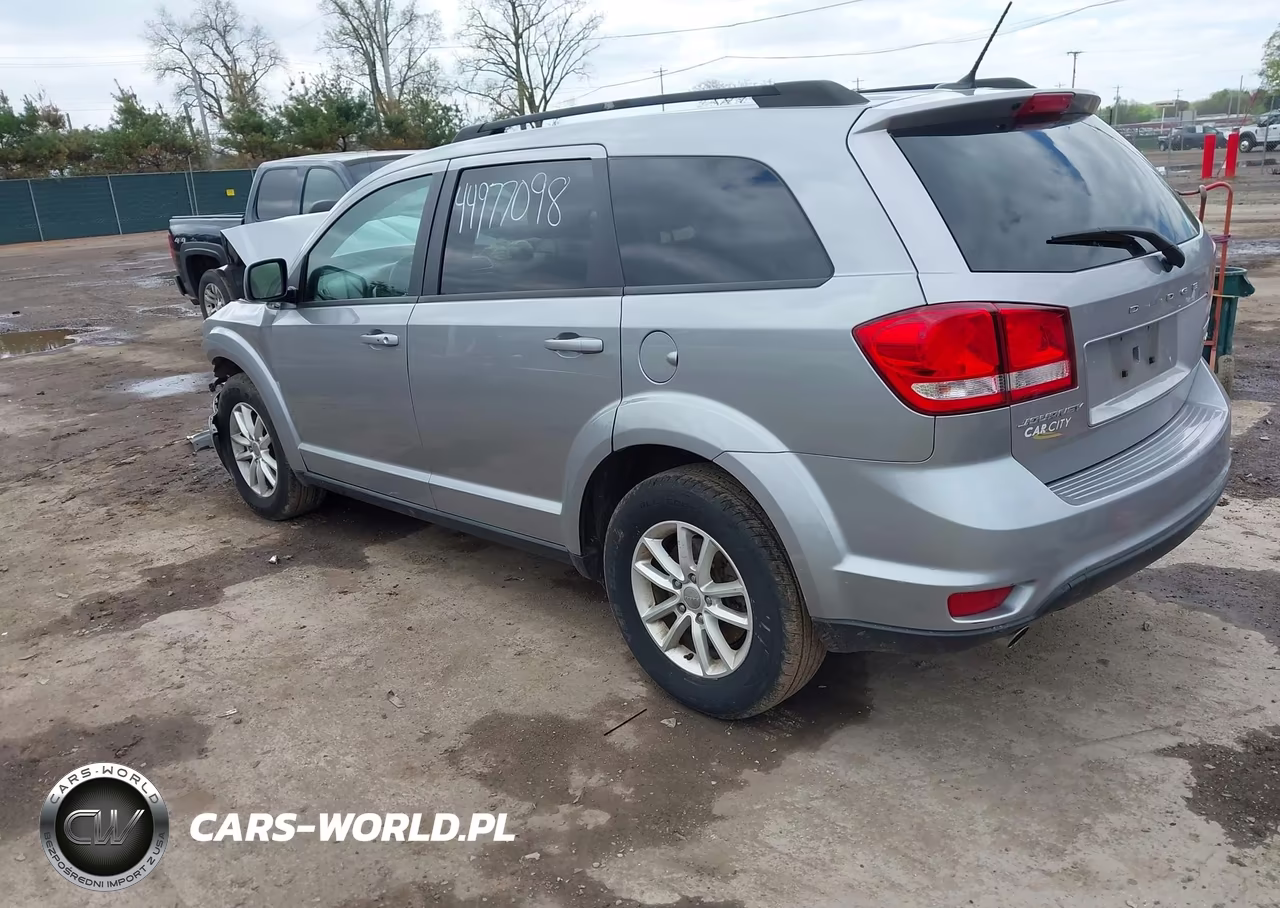2017 Dodge Journey Sxt VIN:3C4PDCBG6HT581338 - 3