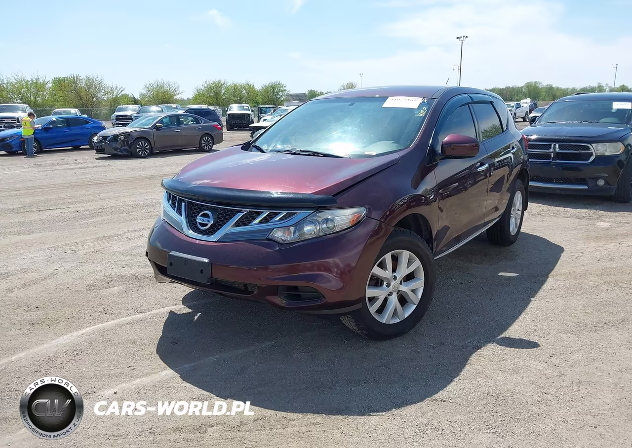 2014 Nissan Murano S VIN:JN8AZ1MW9EW513321 - 2