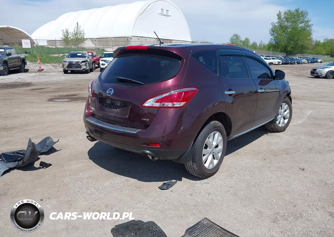 2014 Nissan Murano S VIN:JN8AZ1MW9EW513321 - 4