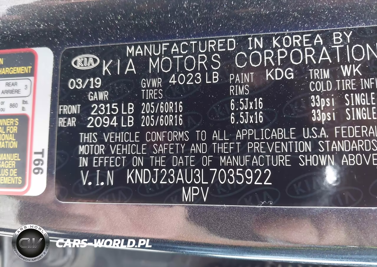 2020 Kia Soul S VIN:KNDJ23AU3L7035922 - 9