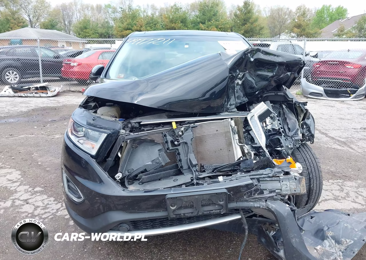 2015 Ford Edge Titanium VIN:2FMPK4K96FBB69258 - 12