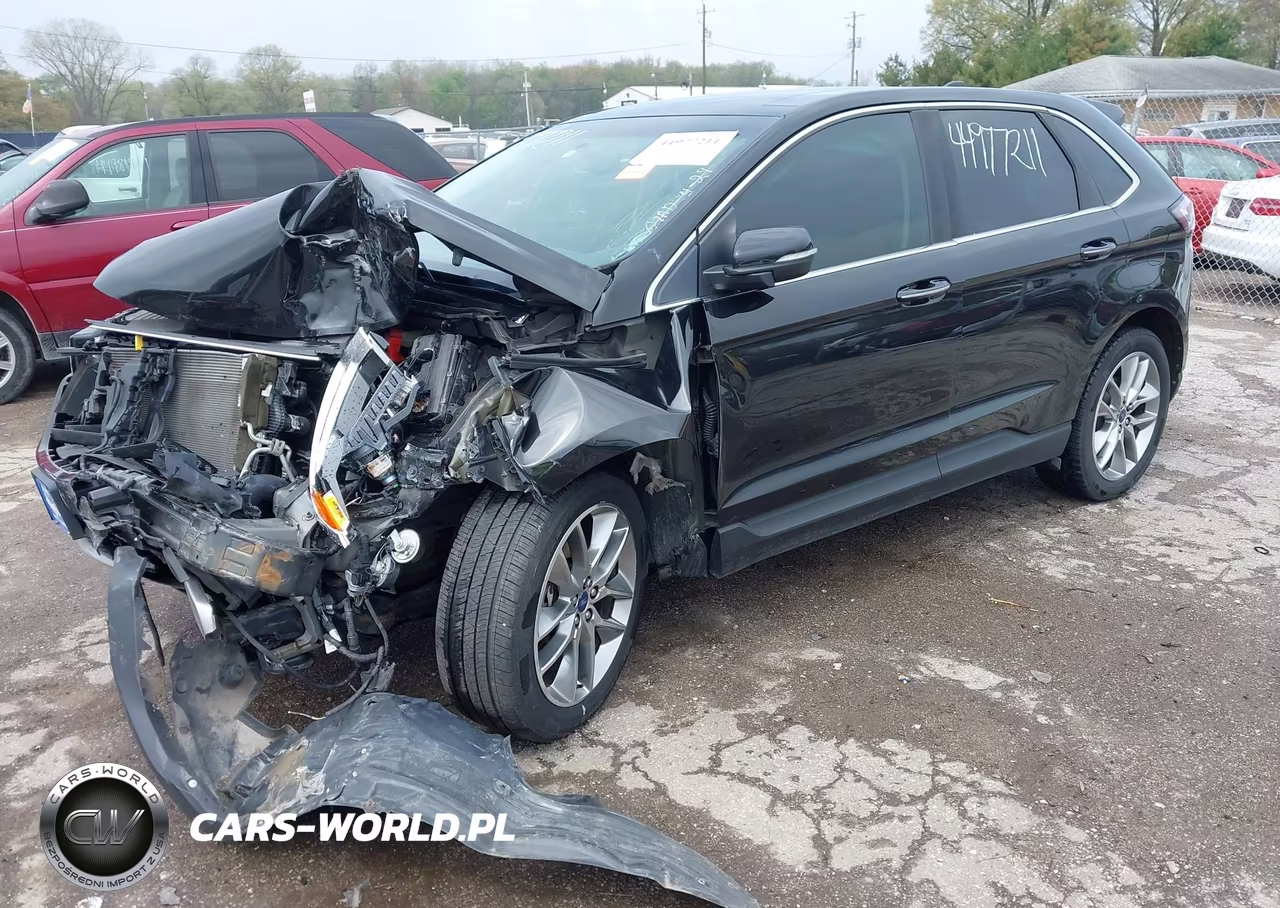 2015 Ford Edge Titanium VIN:2FMPK4K96FBB69258 - 2