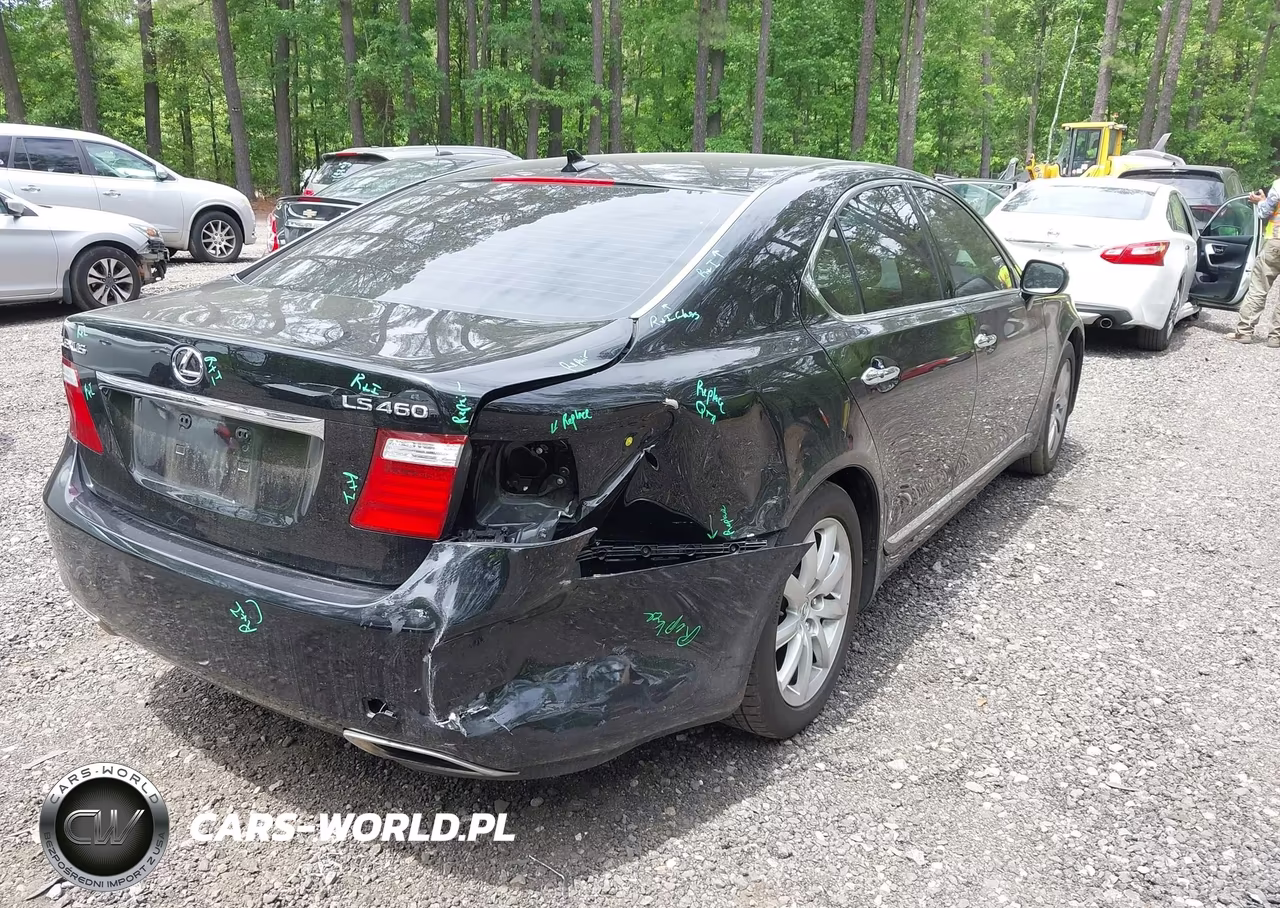 2007 Lexus Ls 460 VIN:JTHBL46F975032816 - 4