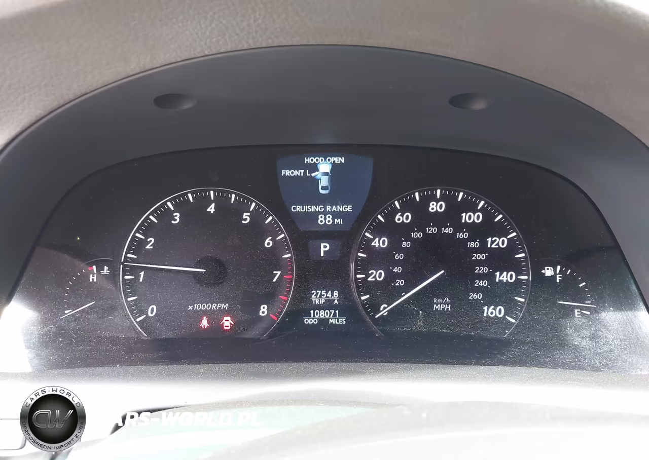 2007 Lexus Ls 460 VIN:JTHBL46F975032816 - 7