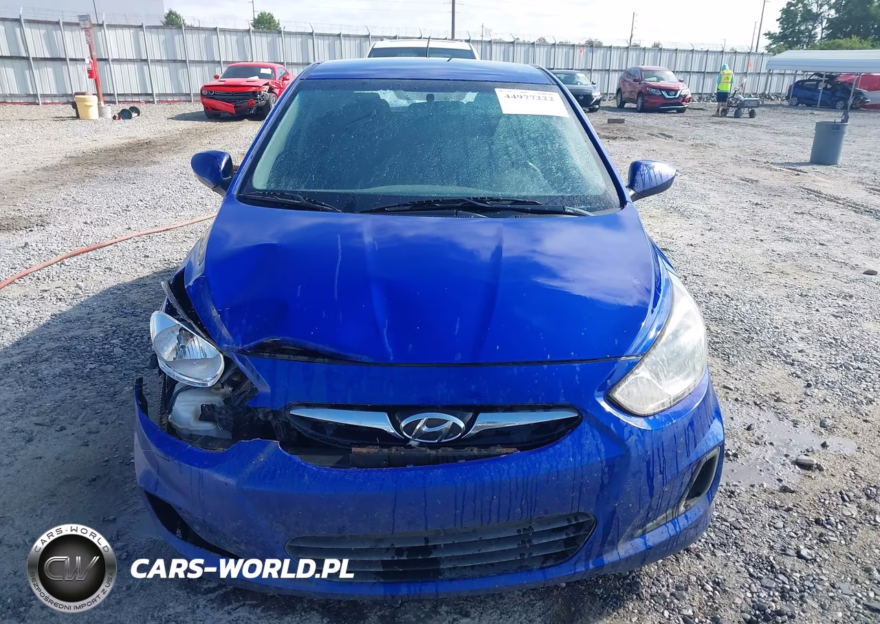 2012 Hyundai Accent Gs VIN:KMHCT5AE8CU022347 - 12