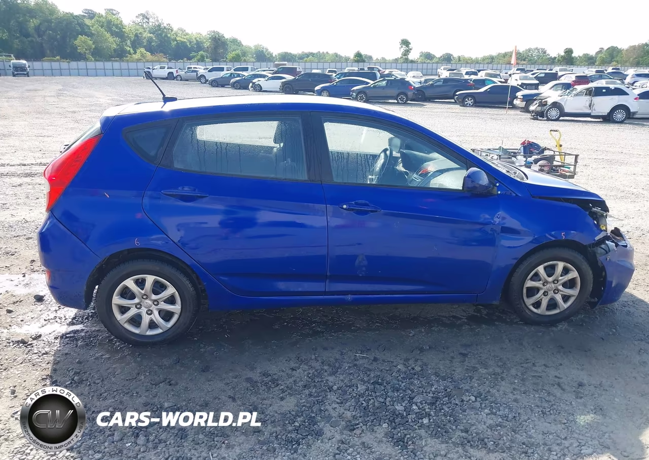 2012 Hyundai Accent Gs VIN:KMHCT5AE8CU022347 - 13