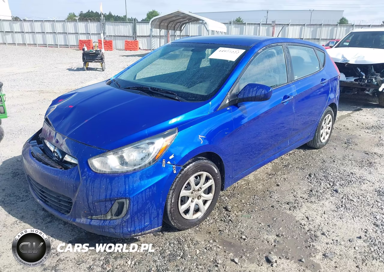 2012 Hyundai Accent Gs VIN:KMHCT5AE8CU022347 - 2