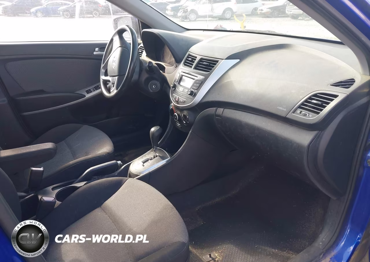 2012 Hyundai Accent Gs VIN:KMHCT5AE8CU022347 - 5