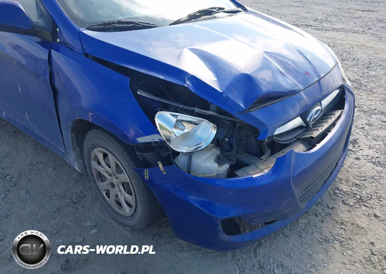 2012 Hyundai Accent Gs VIN:KMHCT5AE8CU022347 - 6
