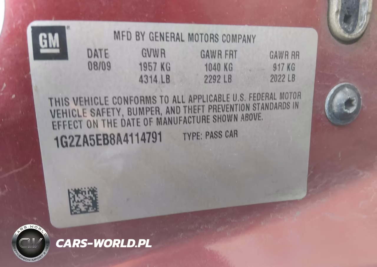 2010 Pontiac G6 VIN:1G2ZA5EB8A4114791 - 9
