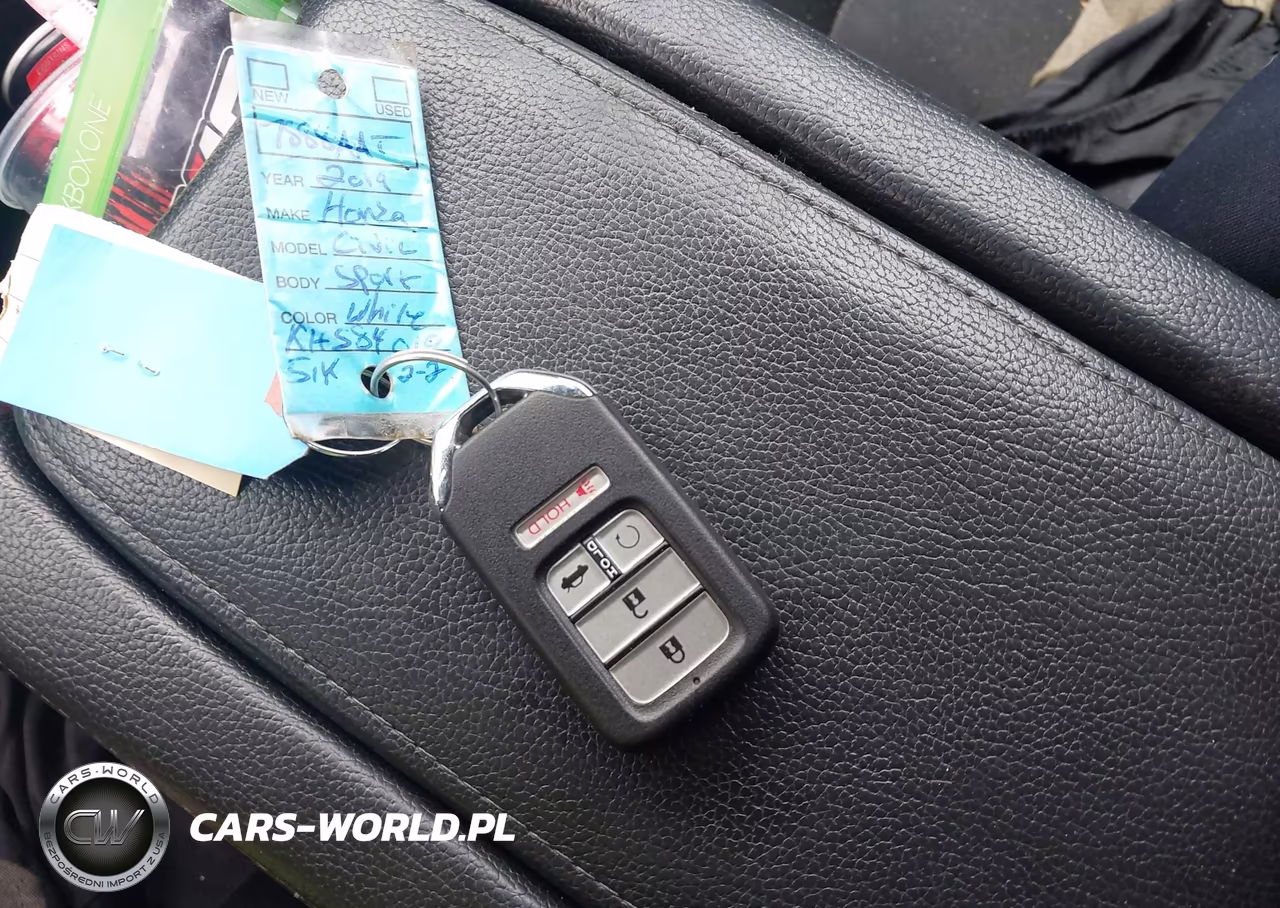2019 Honda Civic Sport VIN:2HGFC2F89KH584019 - 11