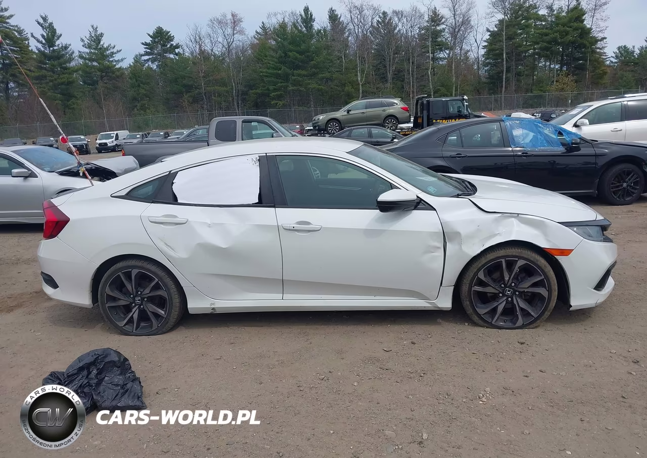 2019 Honda Civic Sport VIN:2HGFC2F89KH584019 - 13