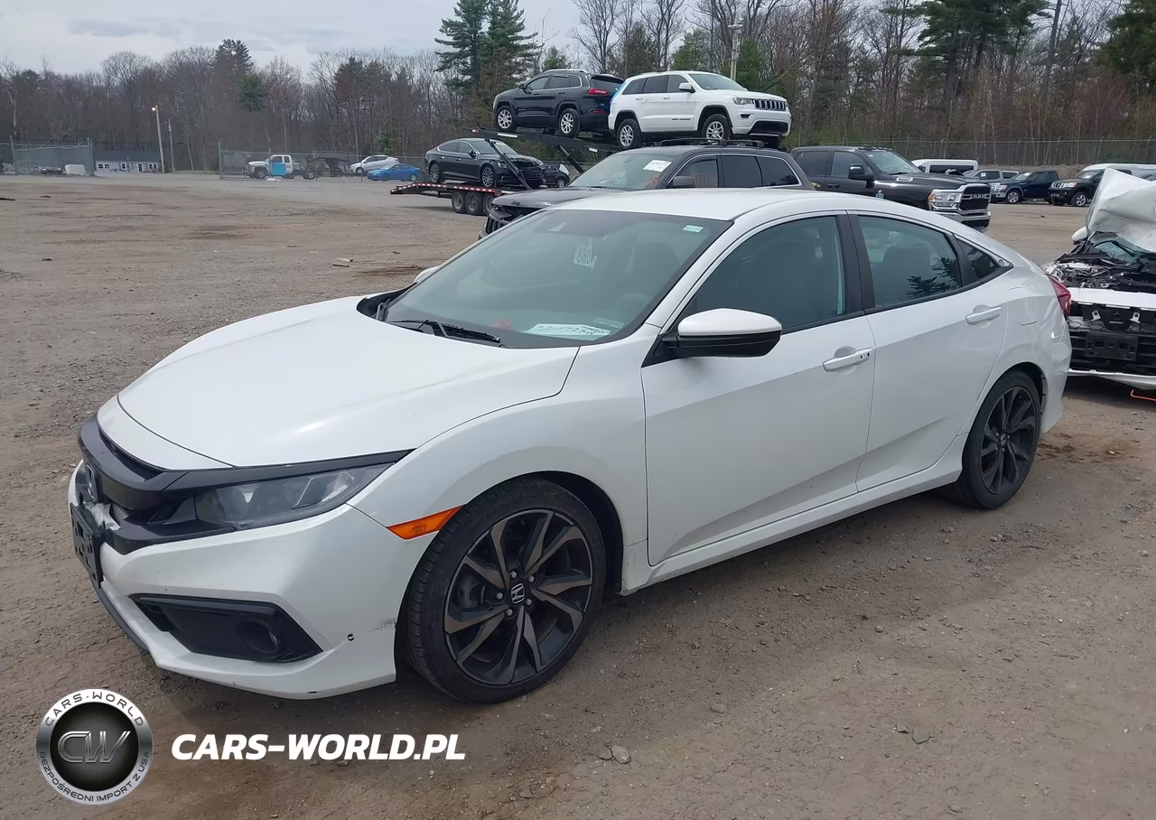 2019 Honda Civic Sport VIN:2HGFC2F89KH584019 - 2