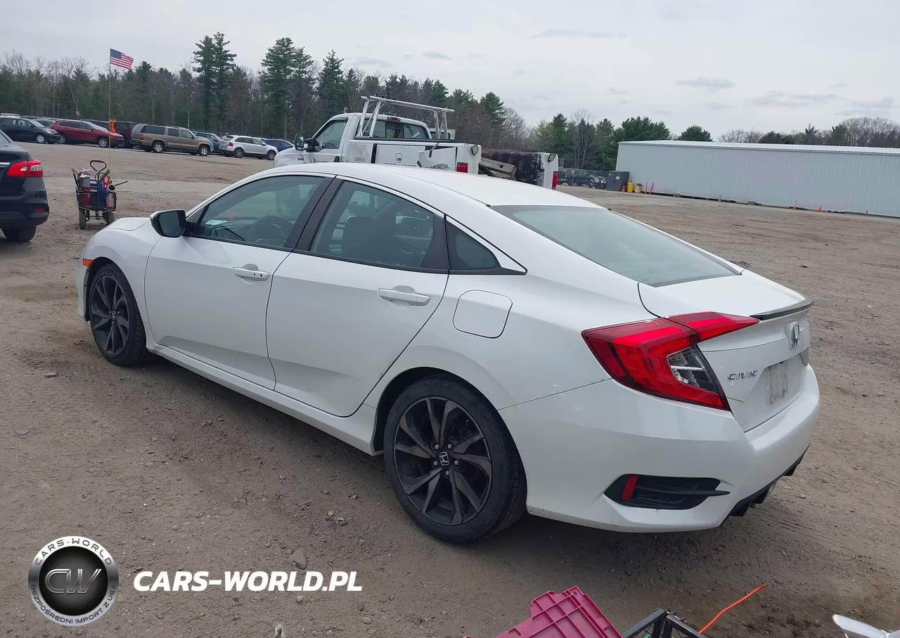 2019 Honda Civic Sport VIN:2HGFC2F89KH584019 - 3