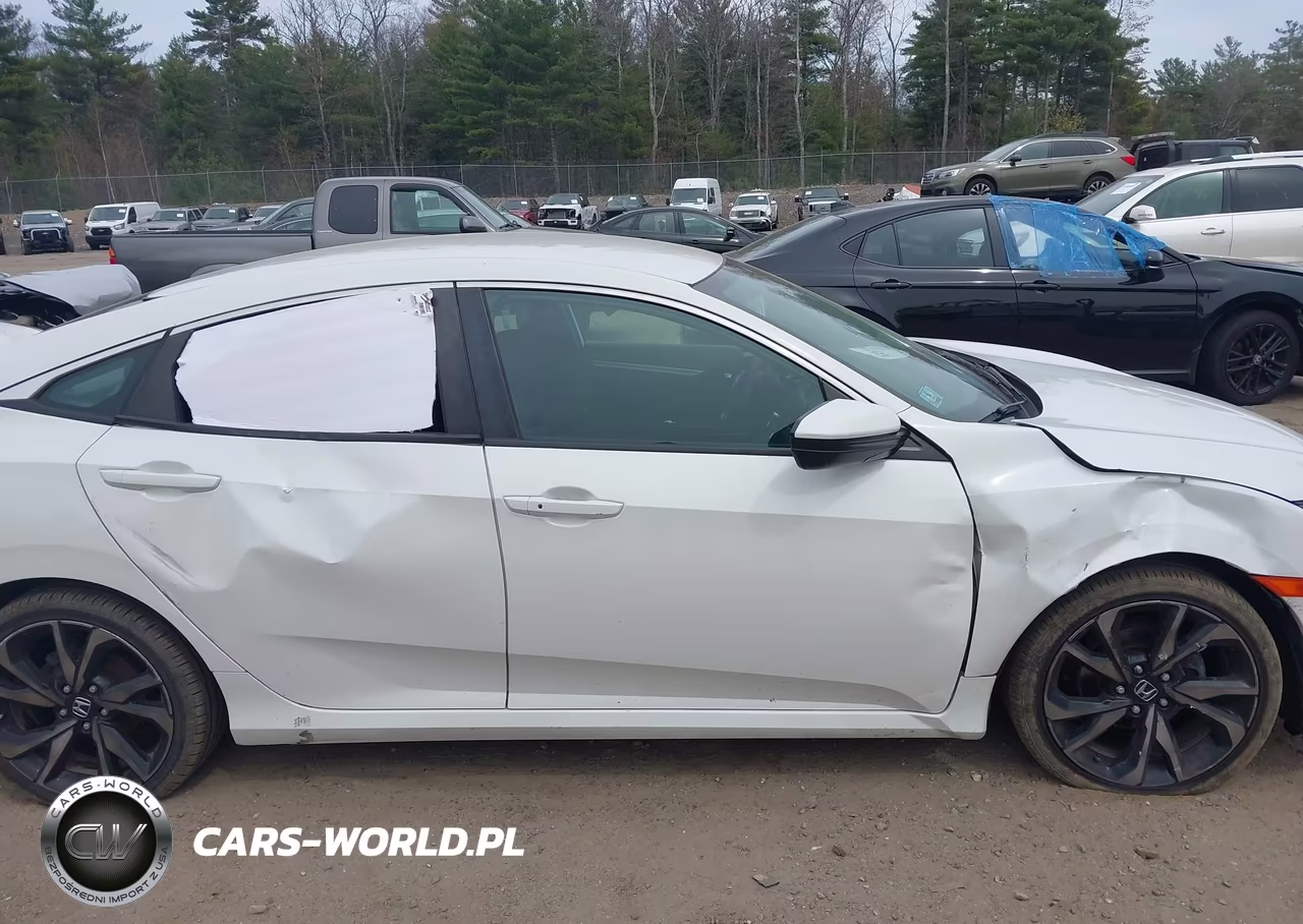 2019 Honda Civic Sport VIN:2HGFC2F89KH584019 - 6