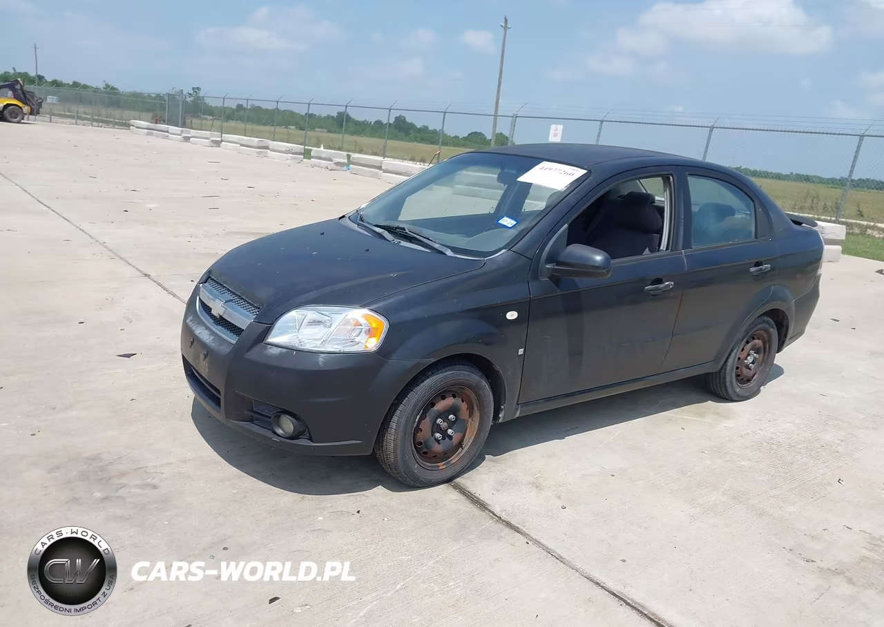 2008 Chevrolet Aveo Ls VIN:KL1TD56698B019390 - 2