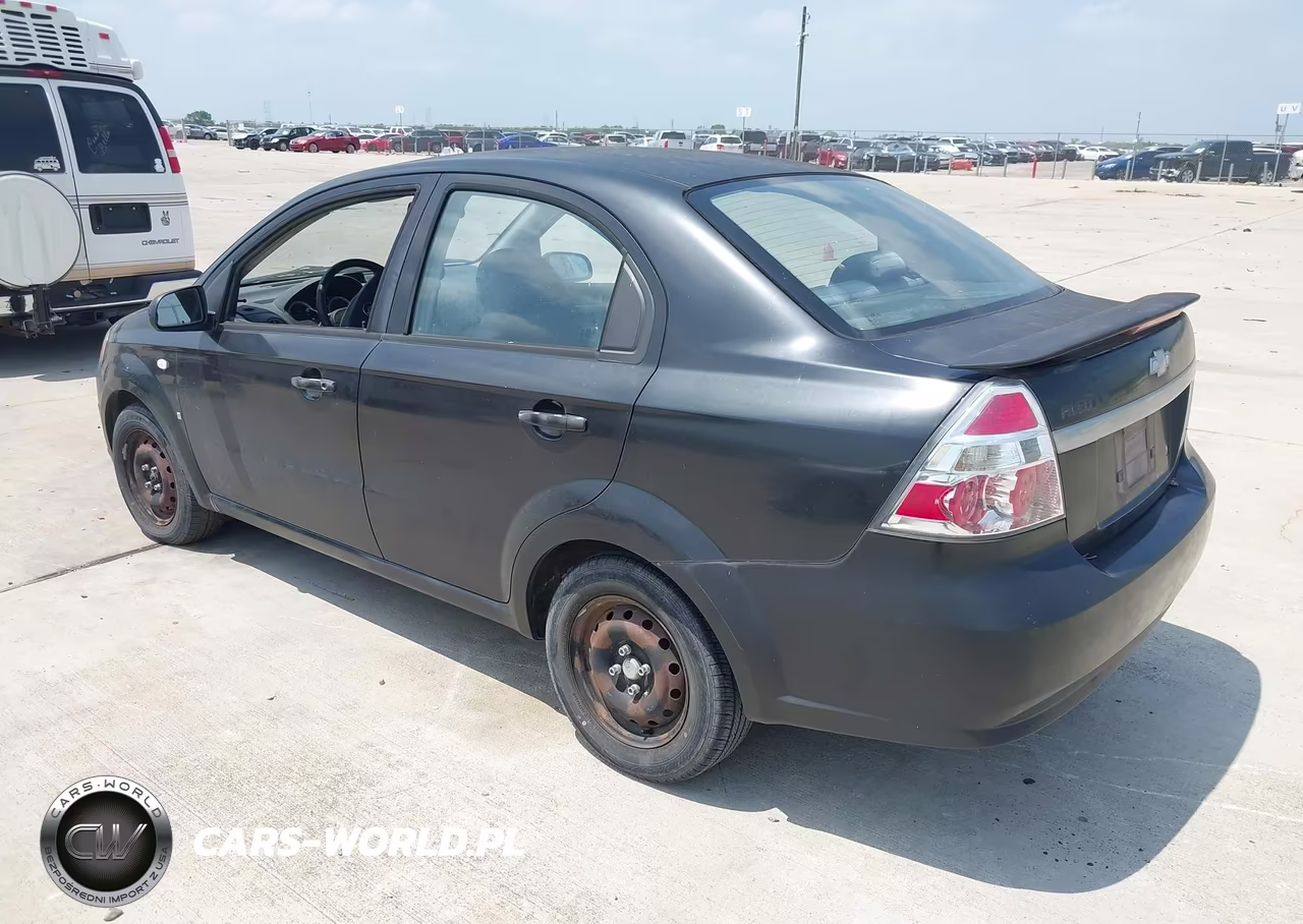 2008 Chevrolet Aveo Ls VIN:KL1TD56698B019390 - 3