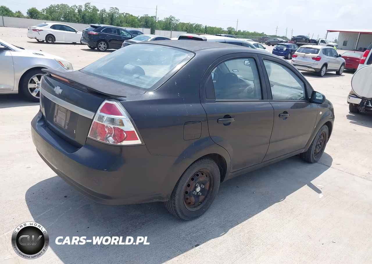 2008 Chevrolet Aveo Ls VIN:KL1TD56698B019390 - 4