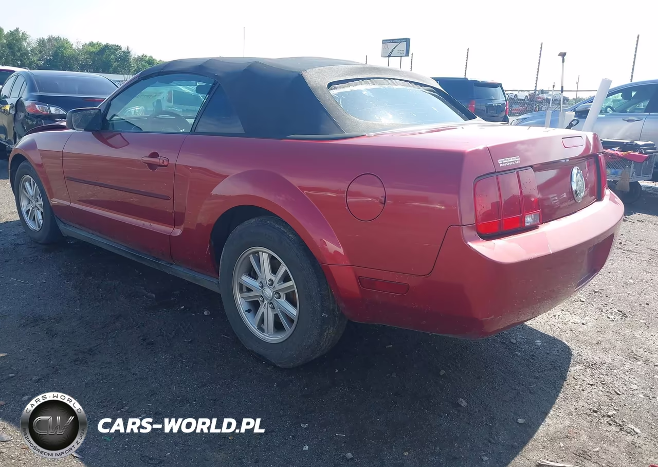 2007 Ford Mustang V6 Deluxe-V6 Premium VIN:1ZVFT84NX75278906 - 3