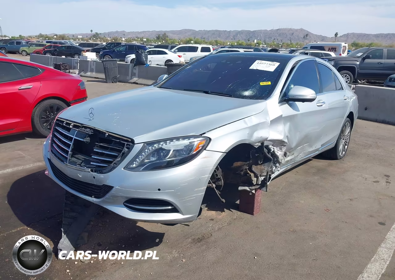 2015 Mercedes-Benz S 550 4Matic VIN:WDDUG8FB2FA155355 - 2