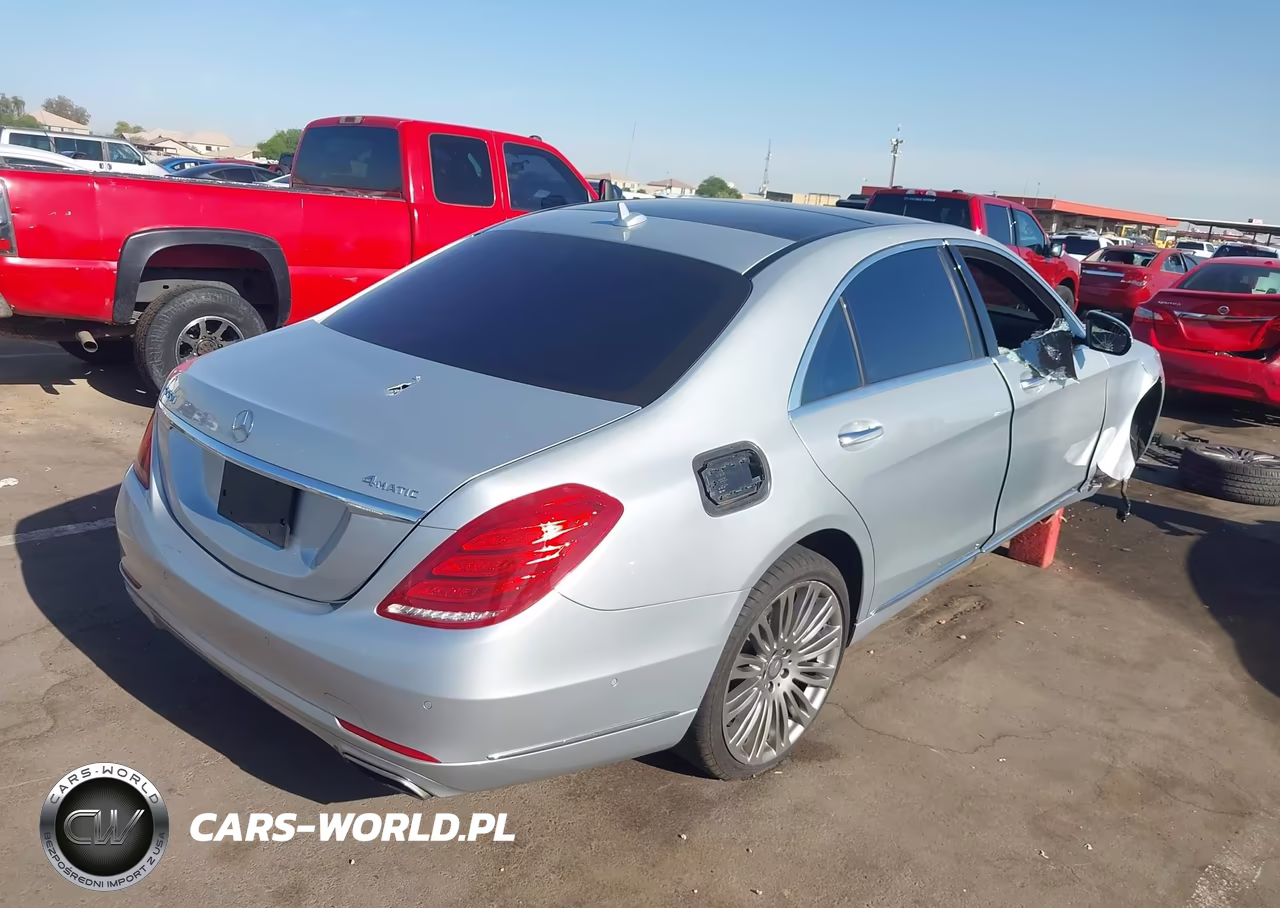 2015 Mercedes-Benz S 550 4Matic VIN:WDDUG8FB2FA155355 - 4
