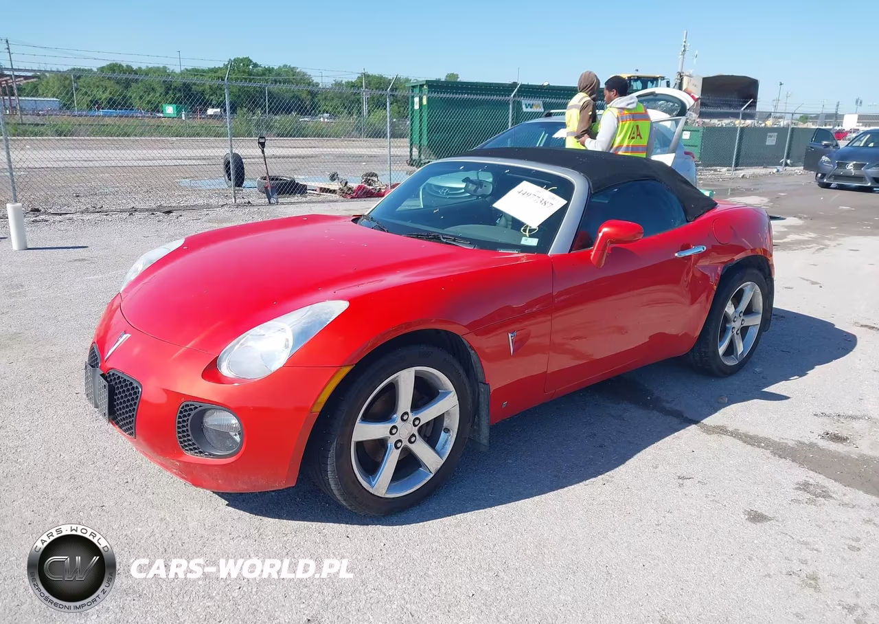 2008 Pontiac Solstice Gxp VIN:1G2MG35X38Y108117 - 2
