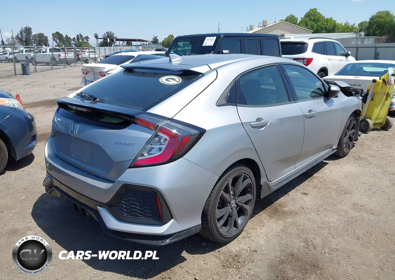 2017 Honda Civic Sport VIN:SHHFK7H42HU420245 - 4