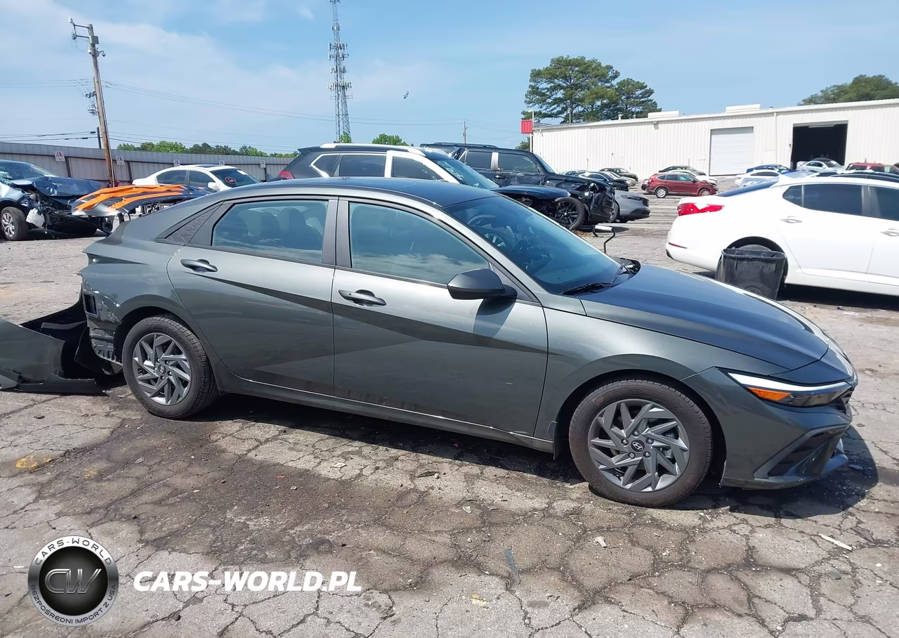 2024 Hyundai Elantra Sel VIN:KMHLM4DG0RU775853 - 13