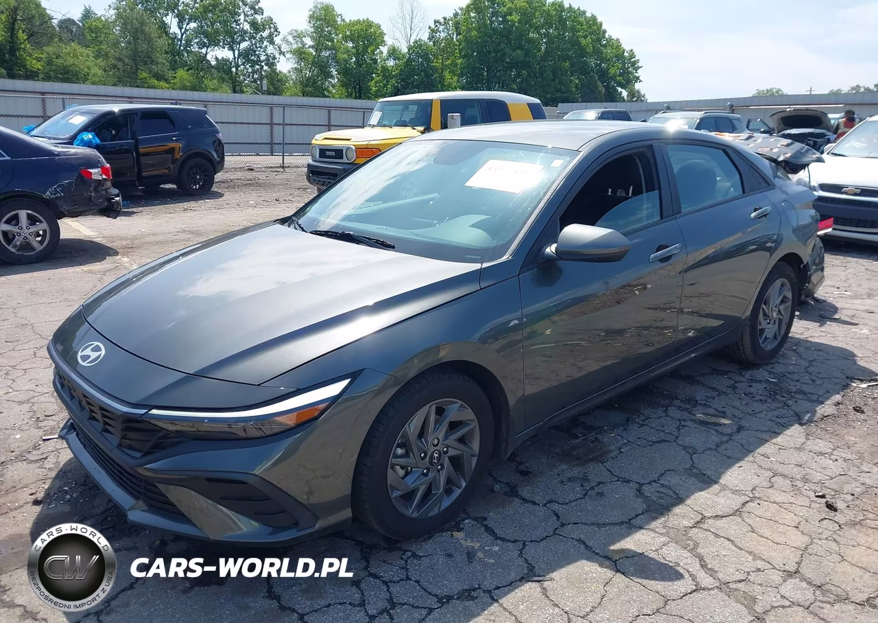 2024 Hyundai Elantra Sel VIN:KMHLM4DG0RU775853 - 2