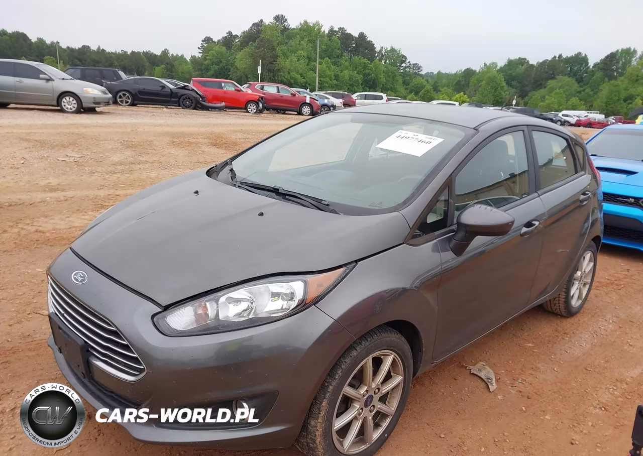 2019 Ford Fiesta Se VIN:3FADP4EJ1KM140280 - 2