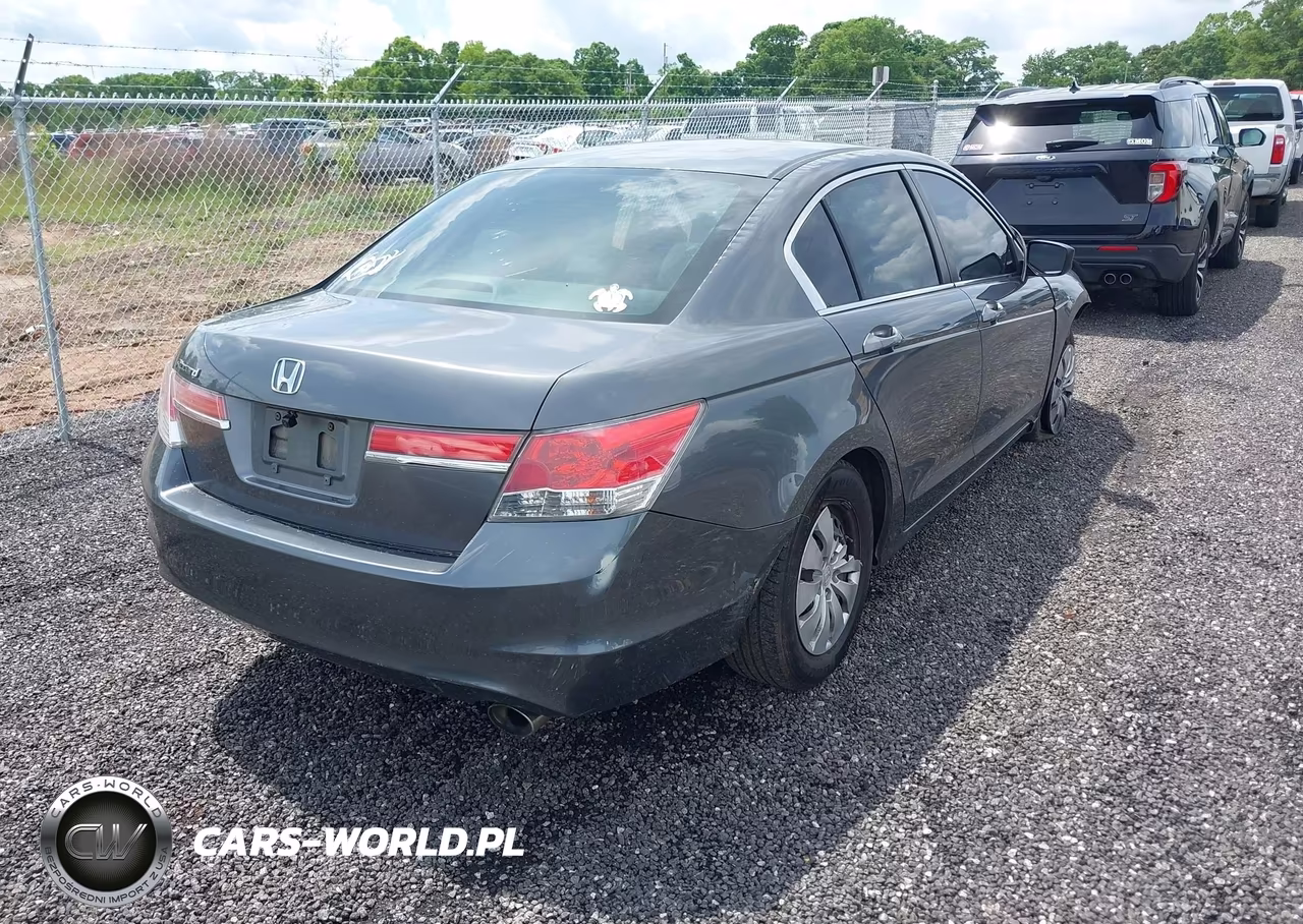 2012 Honda Accord 2.4 Lx VIN:1HGCP2F37CA208012 - 4
