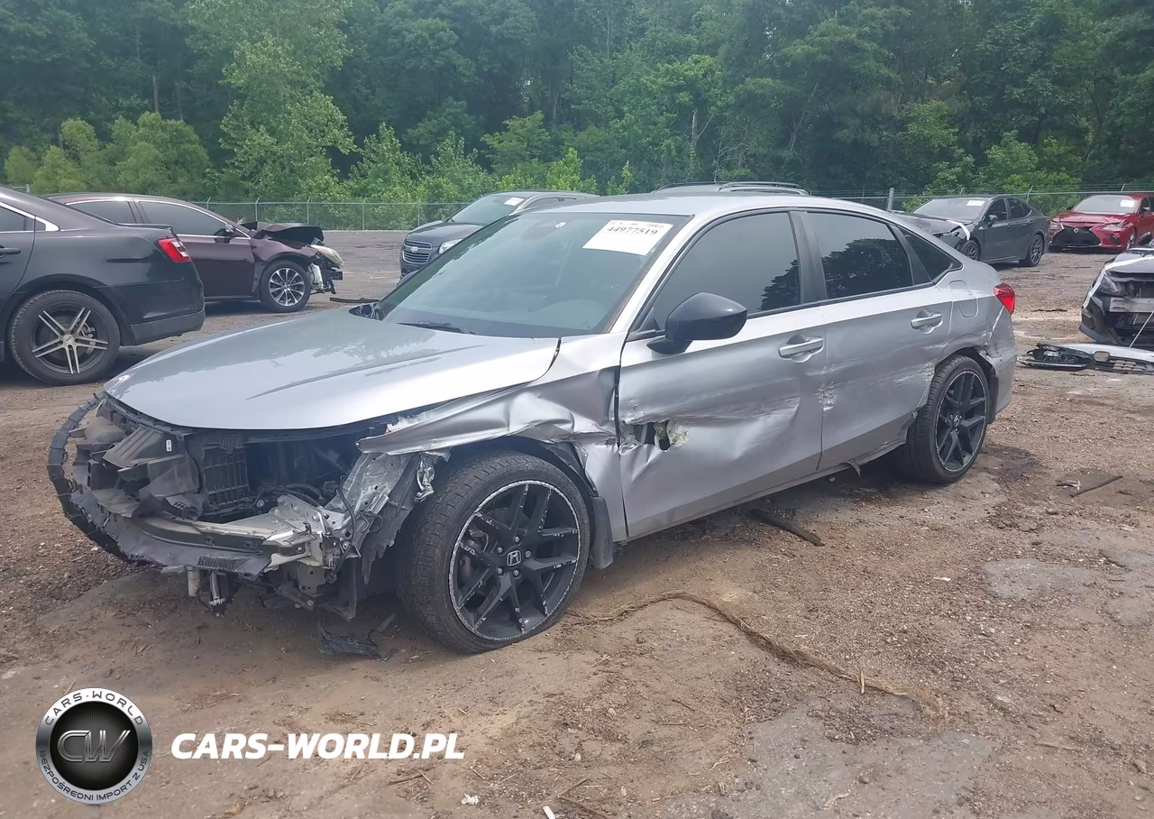 2022 Honda Civic Sport VIN:2HGFE2F50NH544318 - 2