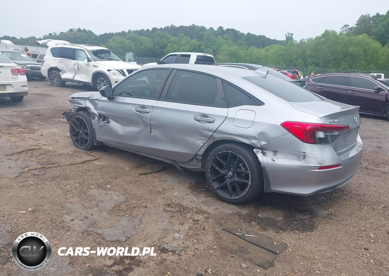 2022 Honda Civic Sport VIN:2HGFE2F50NH544318 - 3