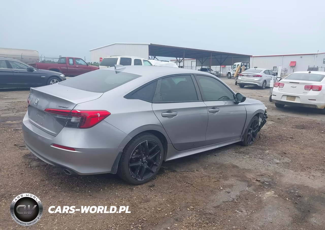 2022 Honda Civic Sport VIN:2HGFE2F50NH544318 - 4