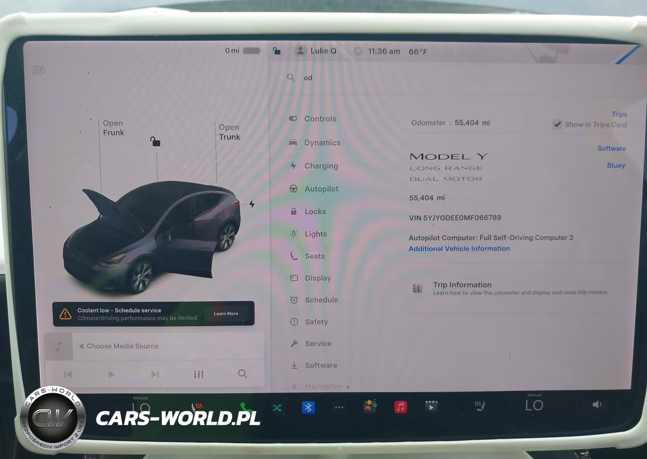 2021 Tesla Model Y Long Range Dual Motor All-Wheel Drive VIN:5YJYGDEE0MF066789 - 7
