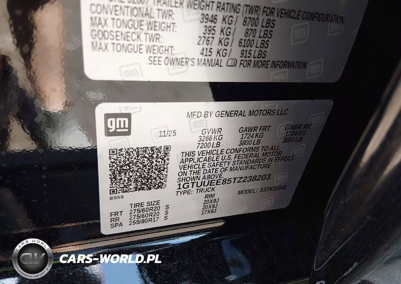 2026 GMC Sierra 1500 , Short Bed, At4, 4Wd VIN:1GTUUEE85TZ238203 - 9