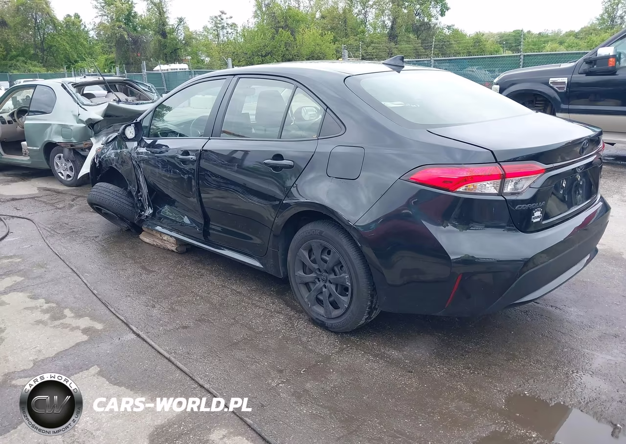 2022 Toyota Corolla Le VIN:JTDEPMAE1NJ221806 - 3