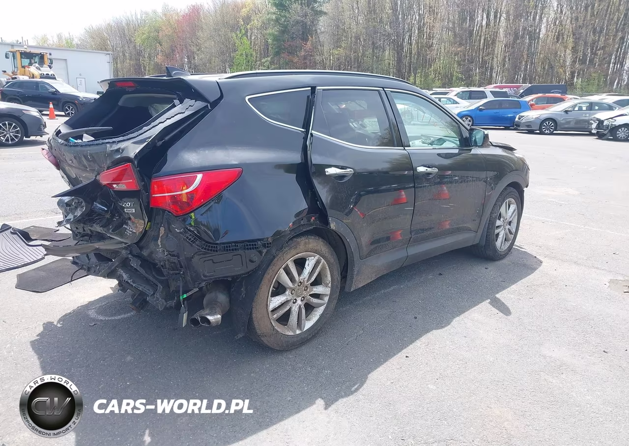 2014 Hyundai Santa Fe Sport 2.0L Turbo VIN:5XYZUDLA4EG207872 - 4