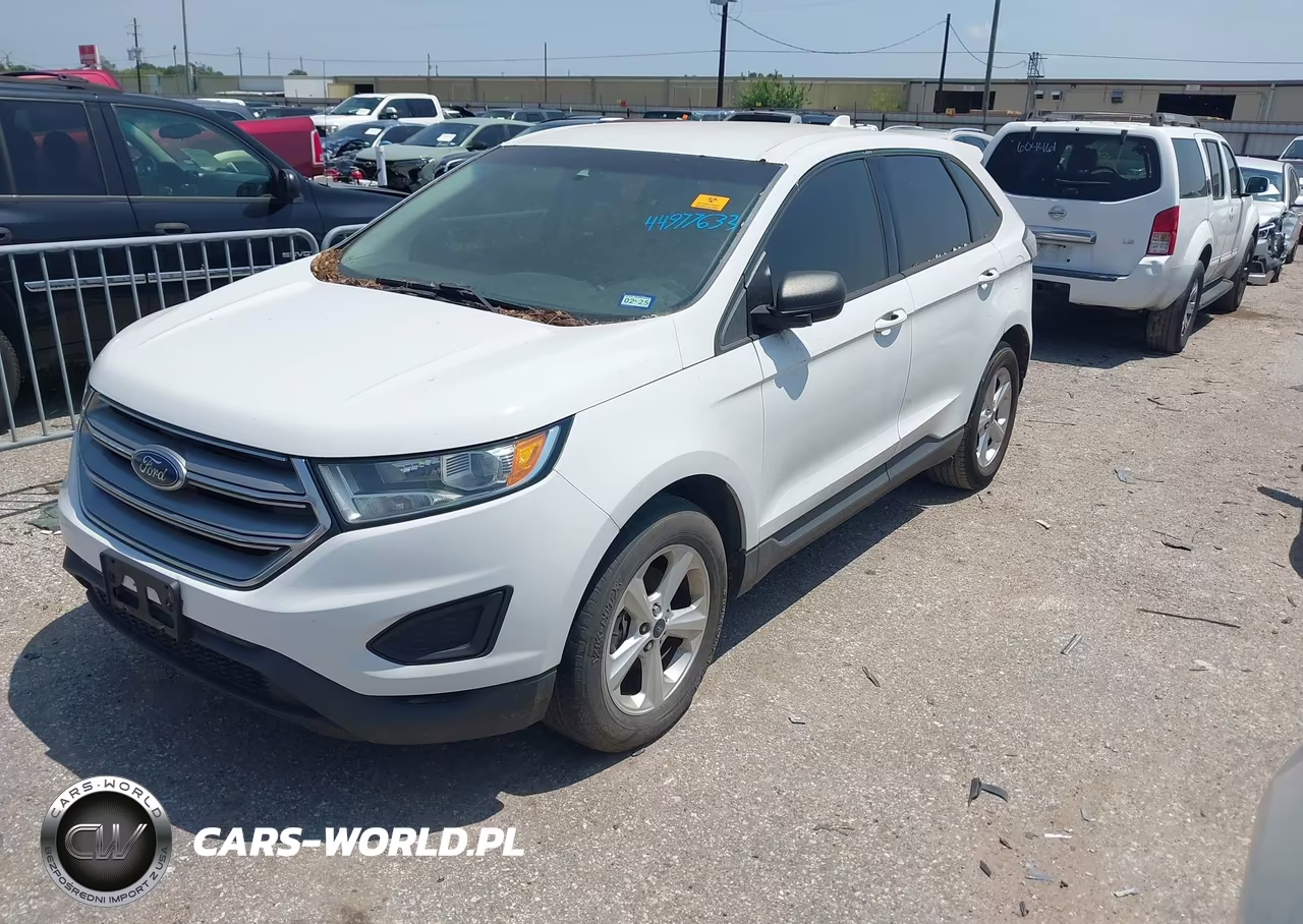 2015 Ford Edge Se VIN:2FMTK3G93FBC32821 - 2