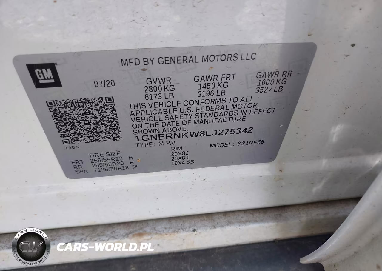 2020 Chevrolet Traverse Fwd High Country VIN:1GNERNKW8LJ275342 - 9