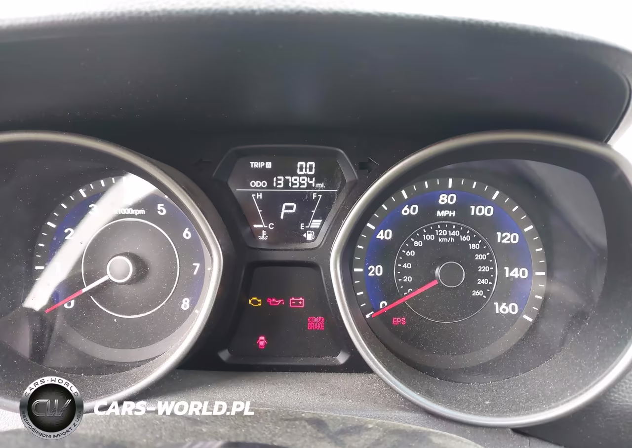 2013 Hyundai Elantra Gls VIN:5NPDH4AE5DH236437 - 7