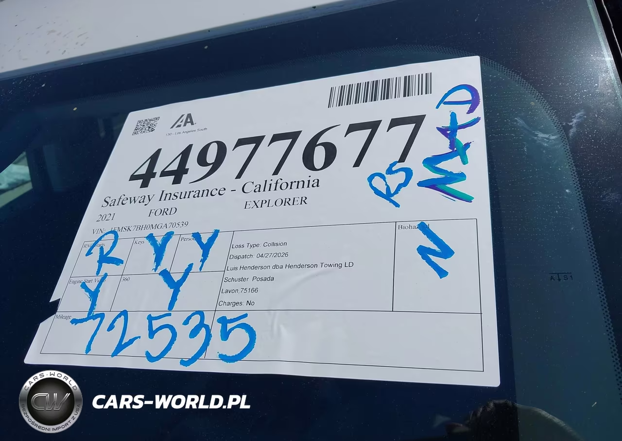 2021 Ford Explorer VIN:1FMSK7BH0MGA70539 - 17