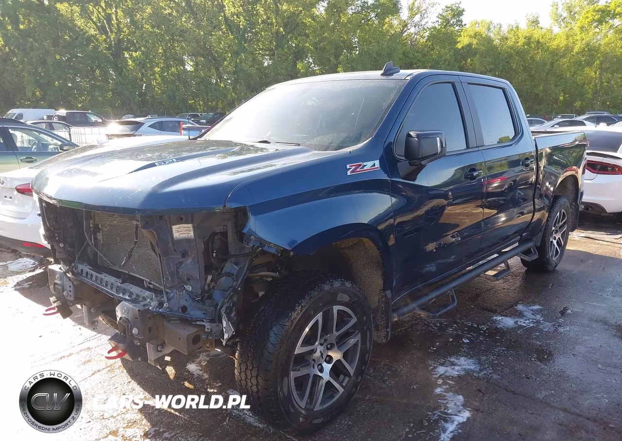 2021 Chevrolet Silverado 1500 4Wd Short Bed Lt Trail Boss VIN:1GCPYFEL6MZ227675 - 2