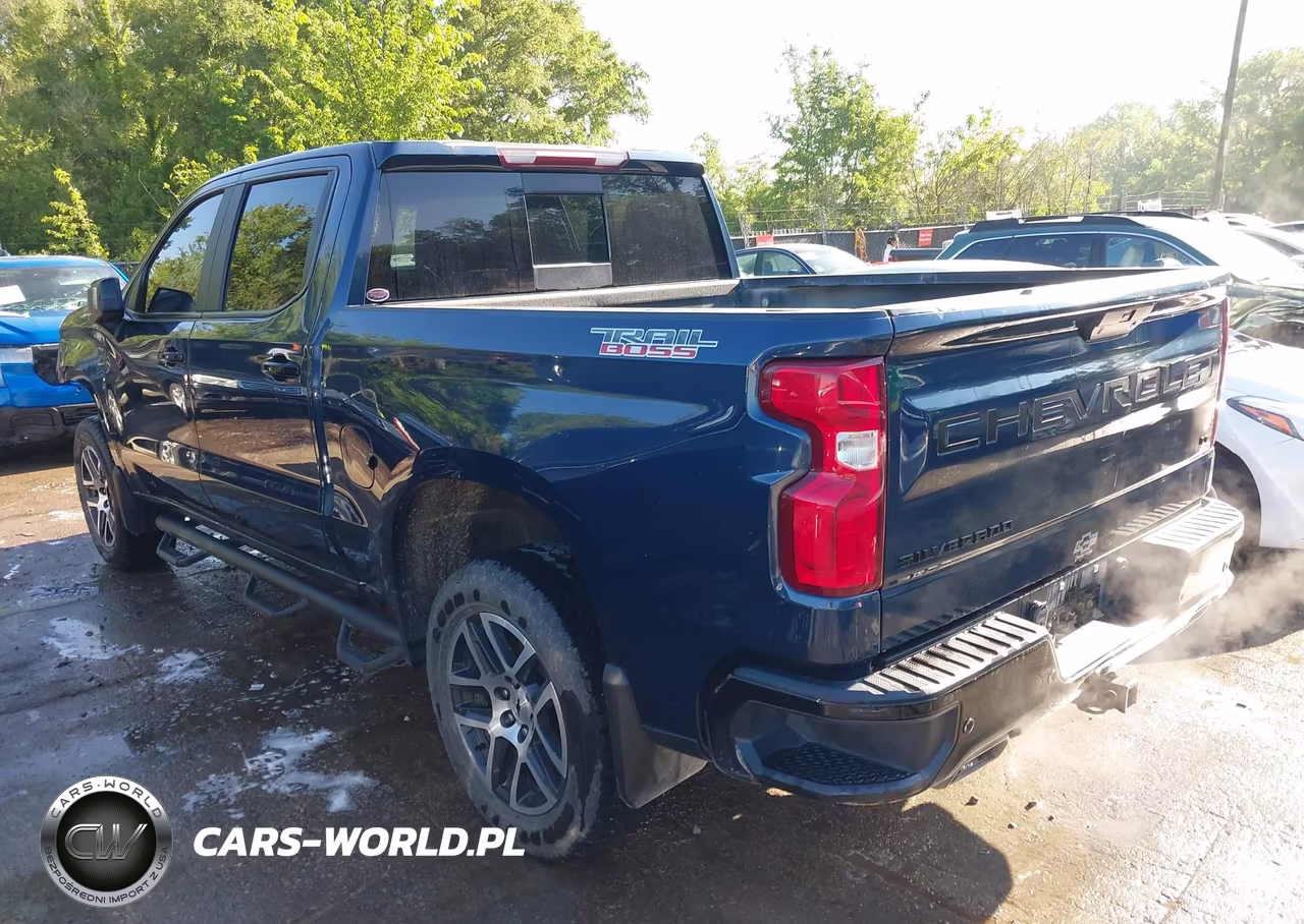 2021 Chevrolet Silverado 1500 4Wd Short Bed Lt Trail Boss VIN:1GCPYFEL6MZ227675 - 3