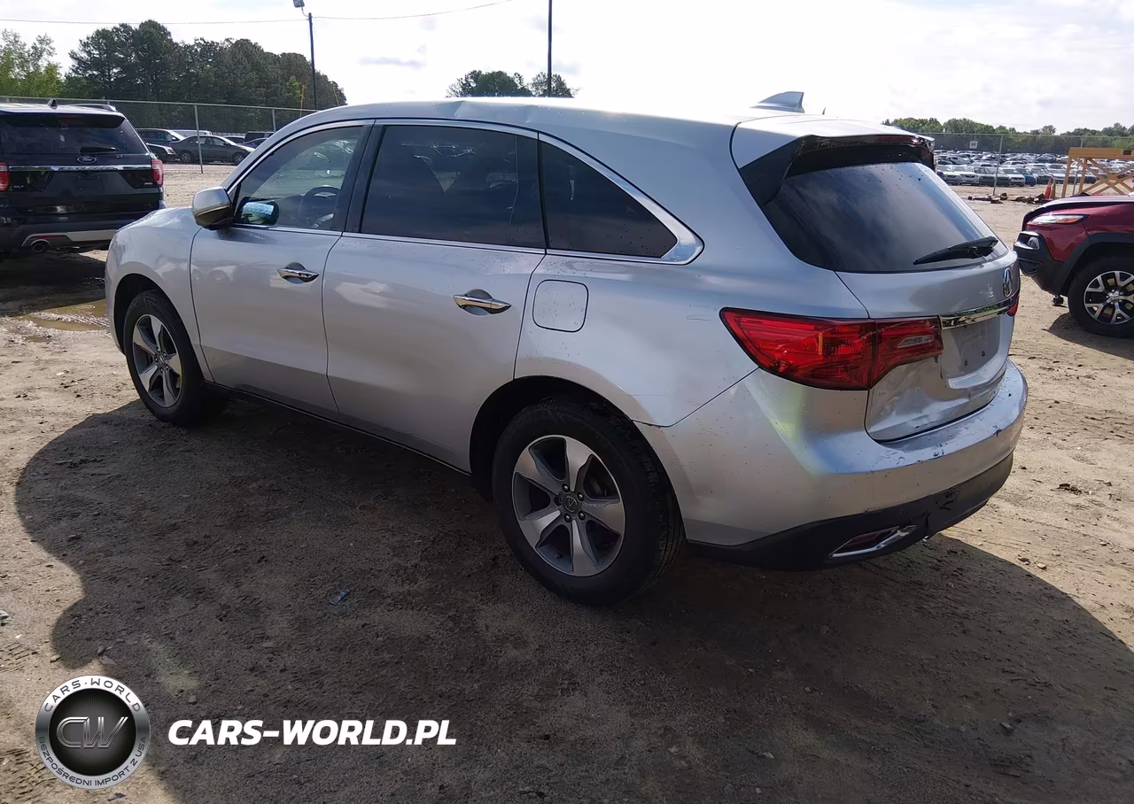 2014 Acura Mdx VIN:5FRYD3H24EB015509 - 3