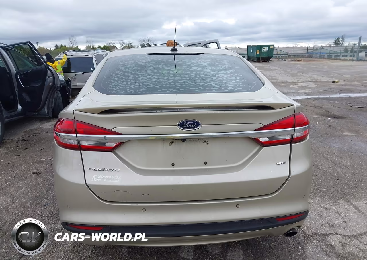 2017 Ford Fusion Se VIN:3FA6P0H71HR407849 - 16