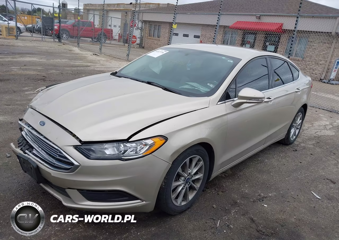 2017 Ford Fusion Se VIN:3FA6P0H71HR407849 - 2