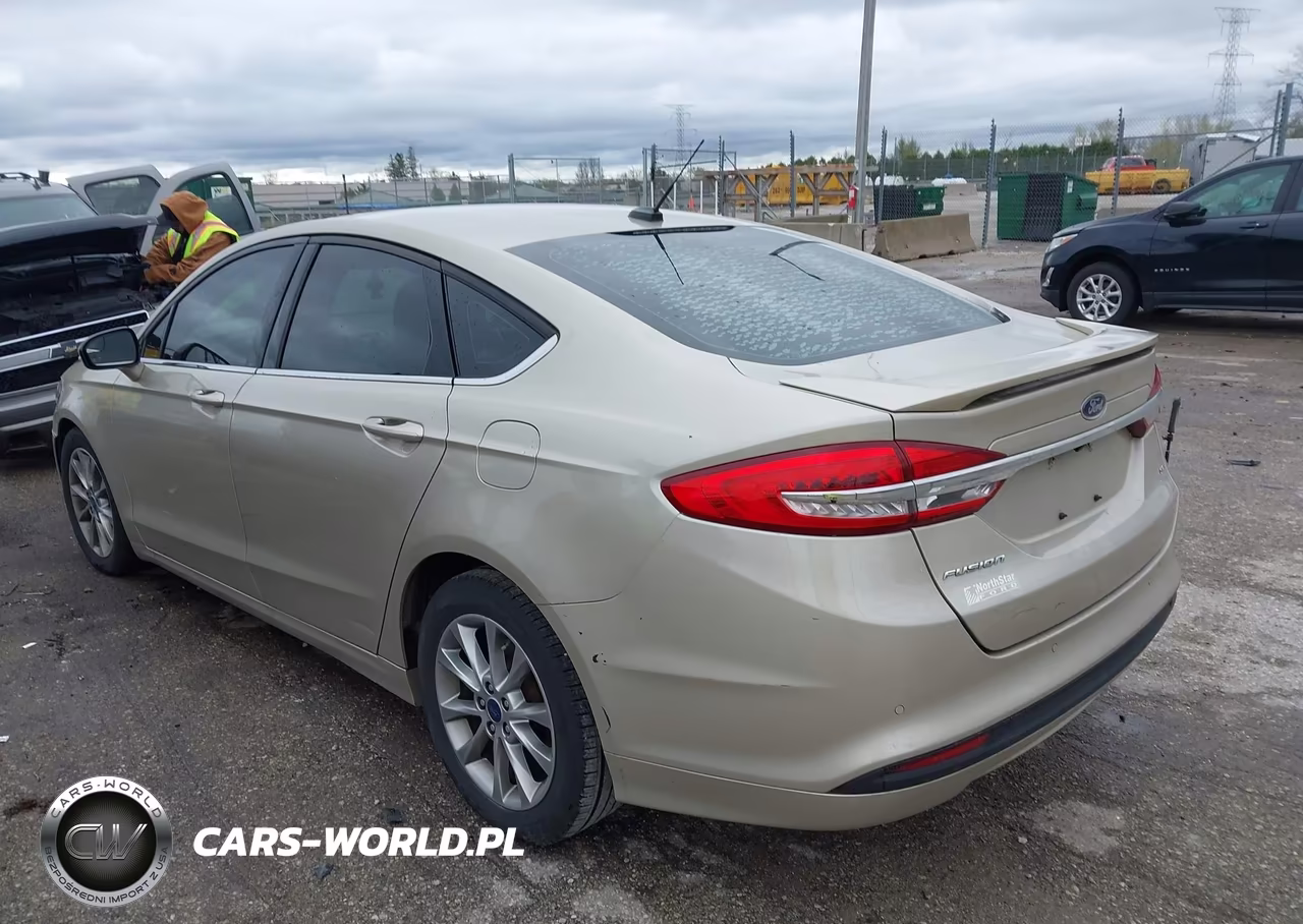 2017 Ford Fusion Se VIN:3FA6P0H71HR407849 - 3