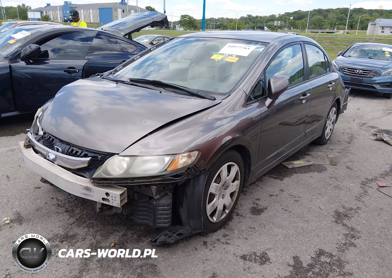 2009 Honda Civic Lx VIN:19XFA16509E038347 - 2